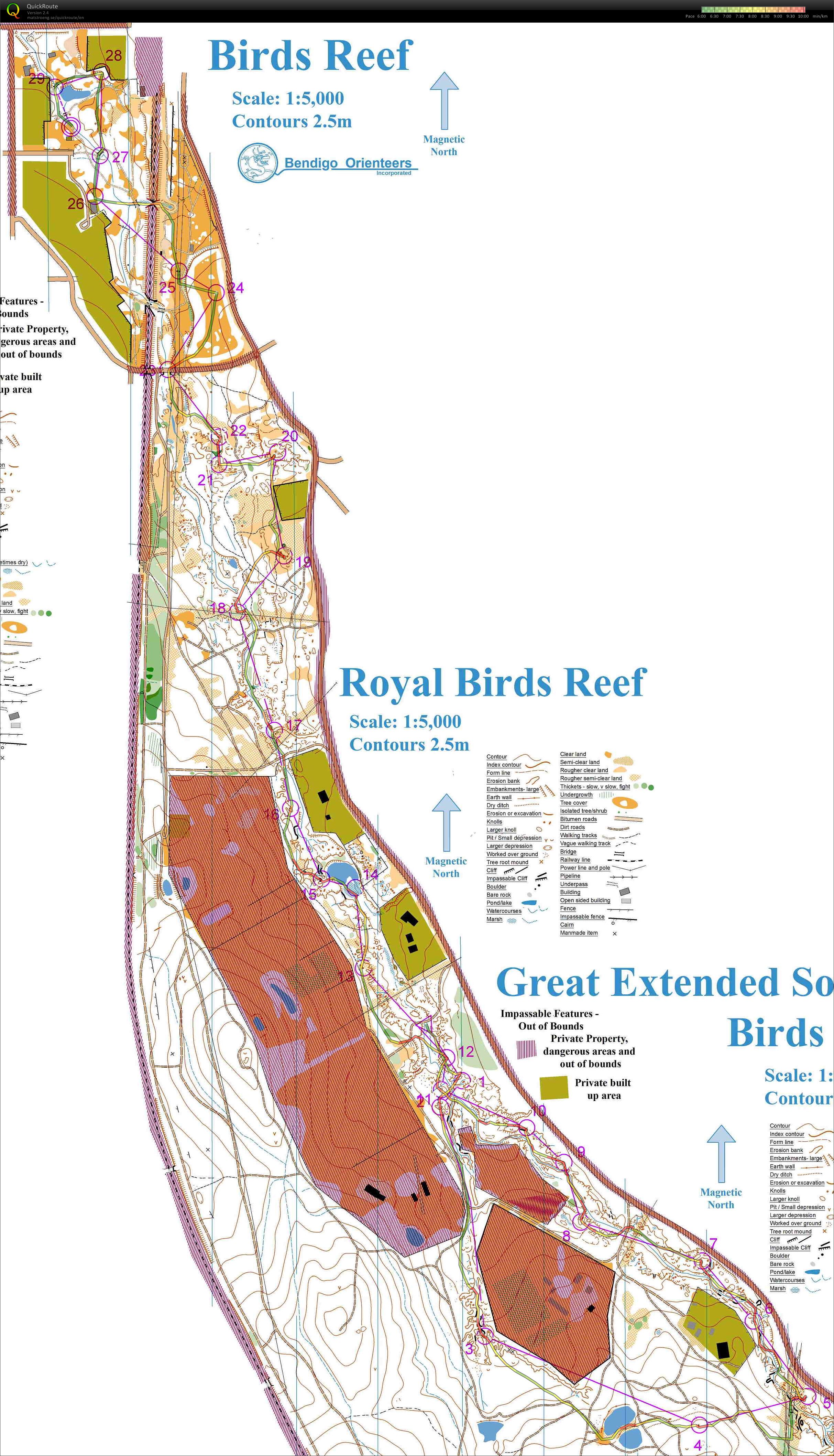 Re-run of State Series Course 3 Birds Reef (24/09/2015)