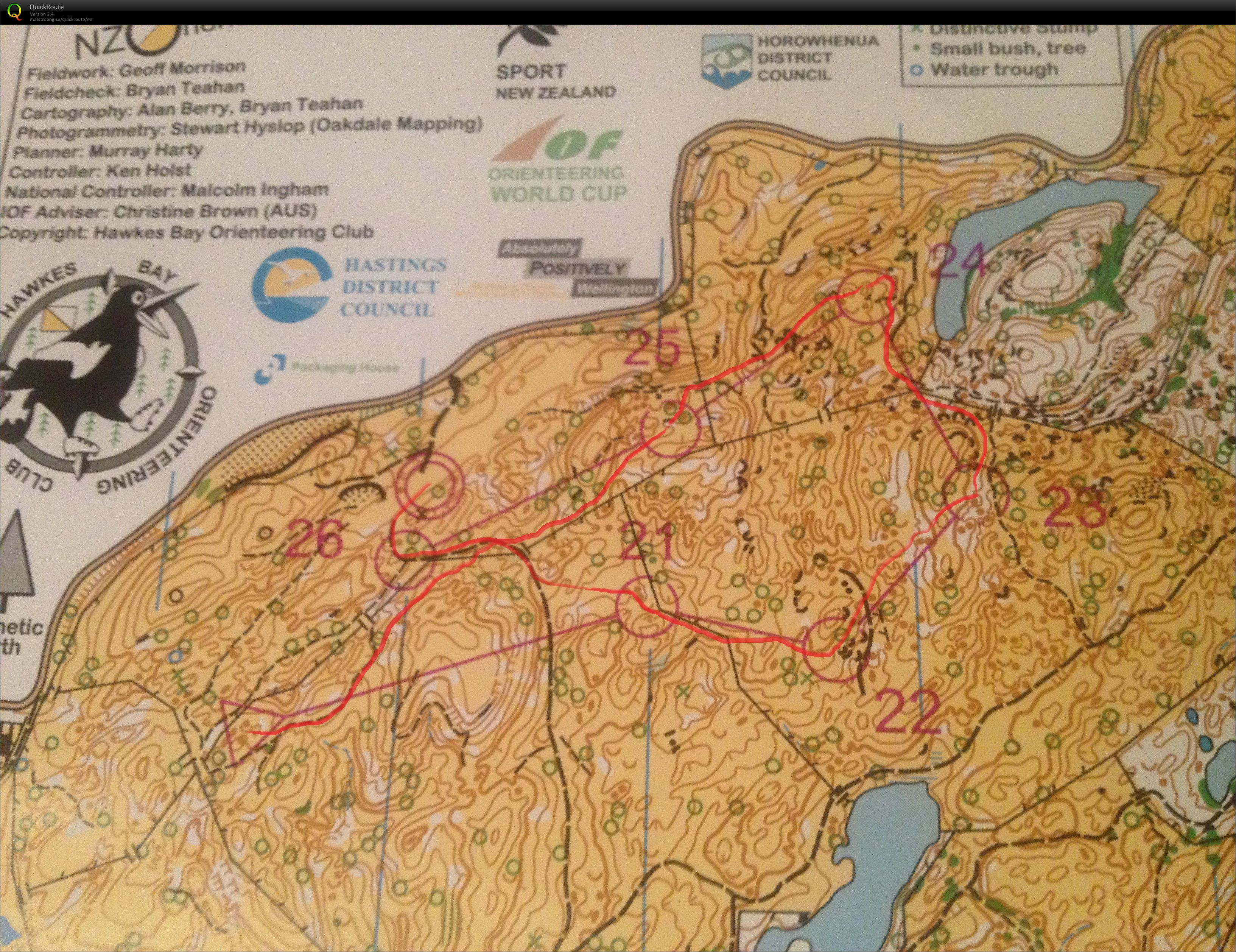 2013 World Cup 3 Chasing Start Map 2 (13/01/2013)