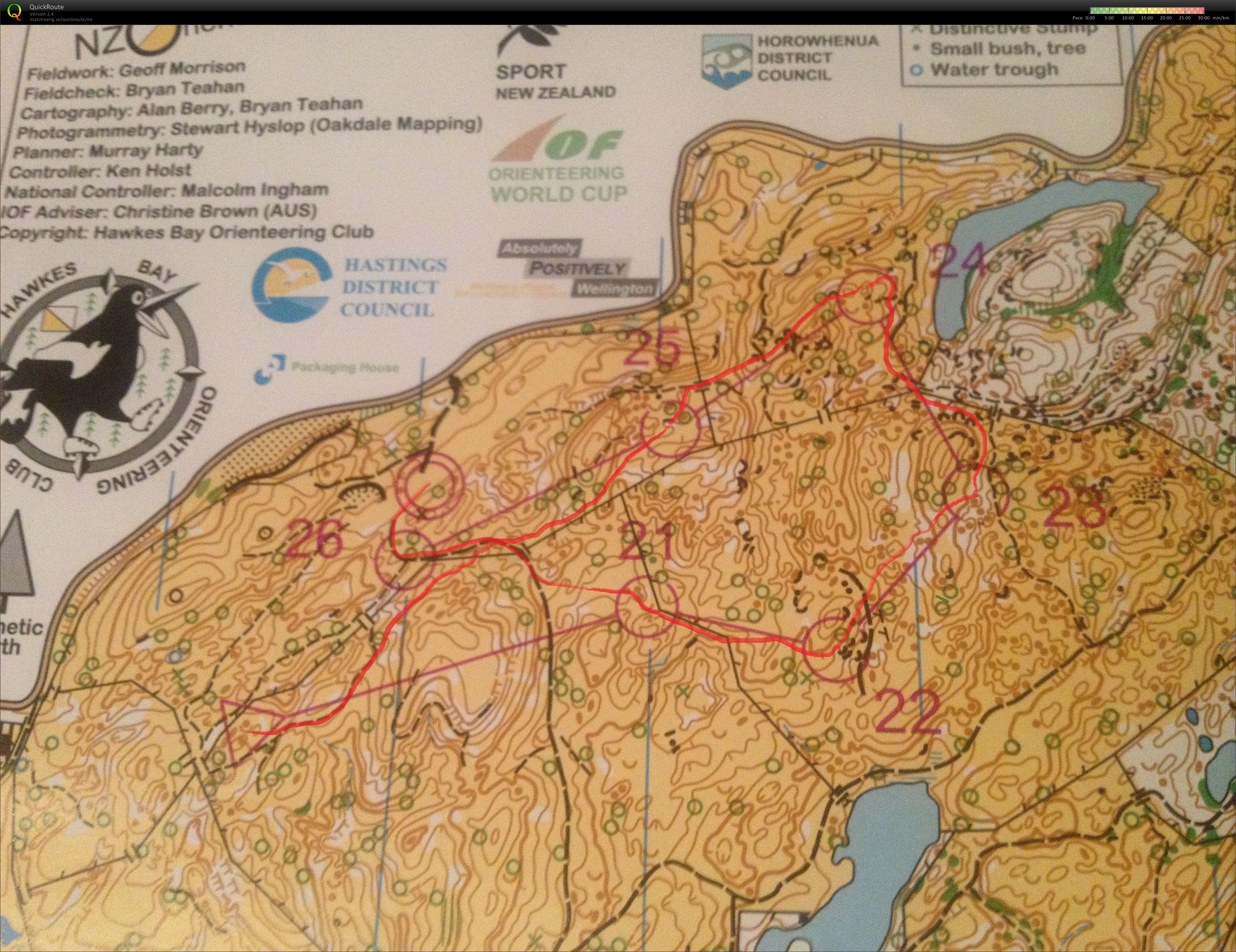 2013 World Cup 3 Chasing Start Map 2 (2013-01-13)