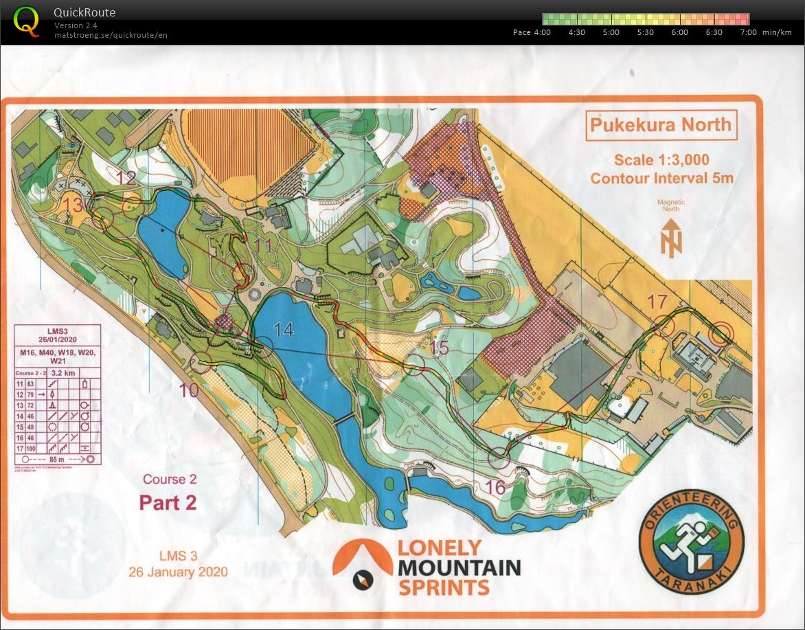 2020 Lonely Mountain Sprint 3 map 2 of 2 (26-01-2020)