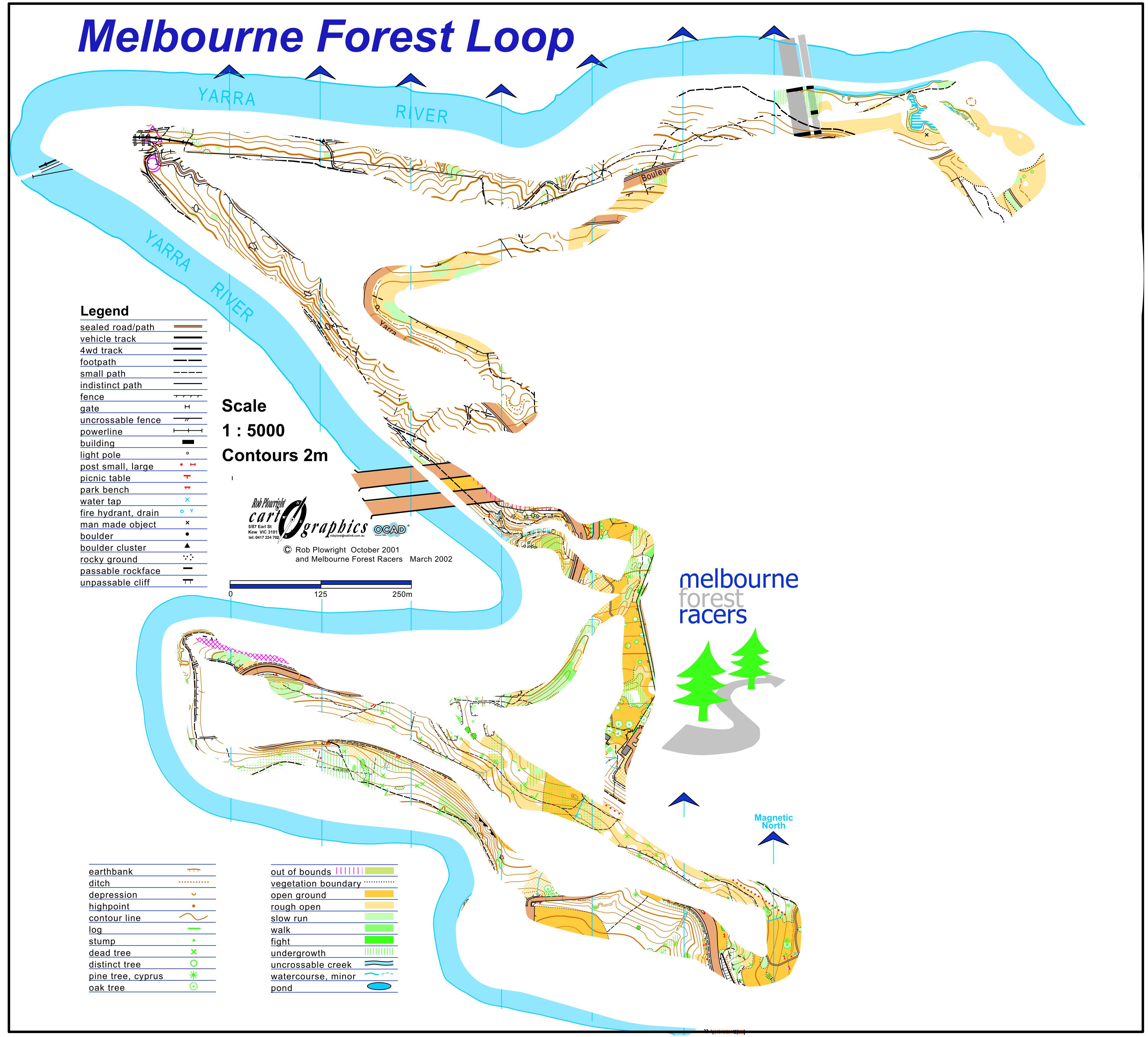 Melbourne Forest Loop (01/08/2020)