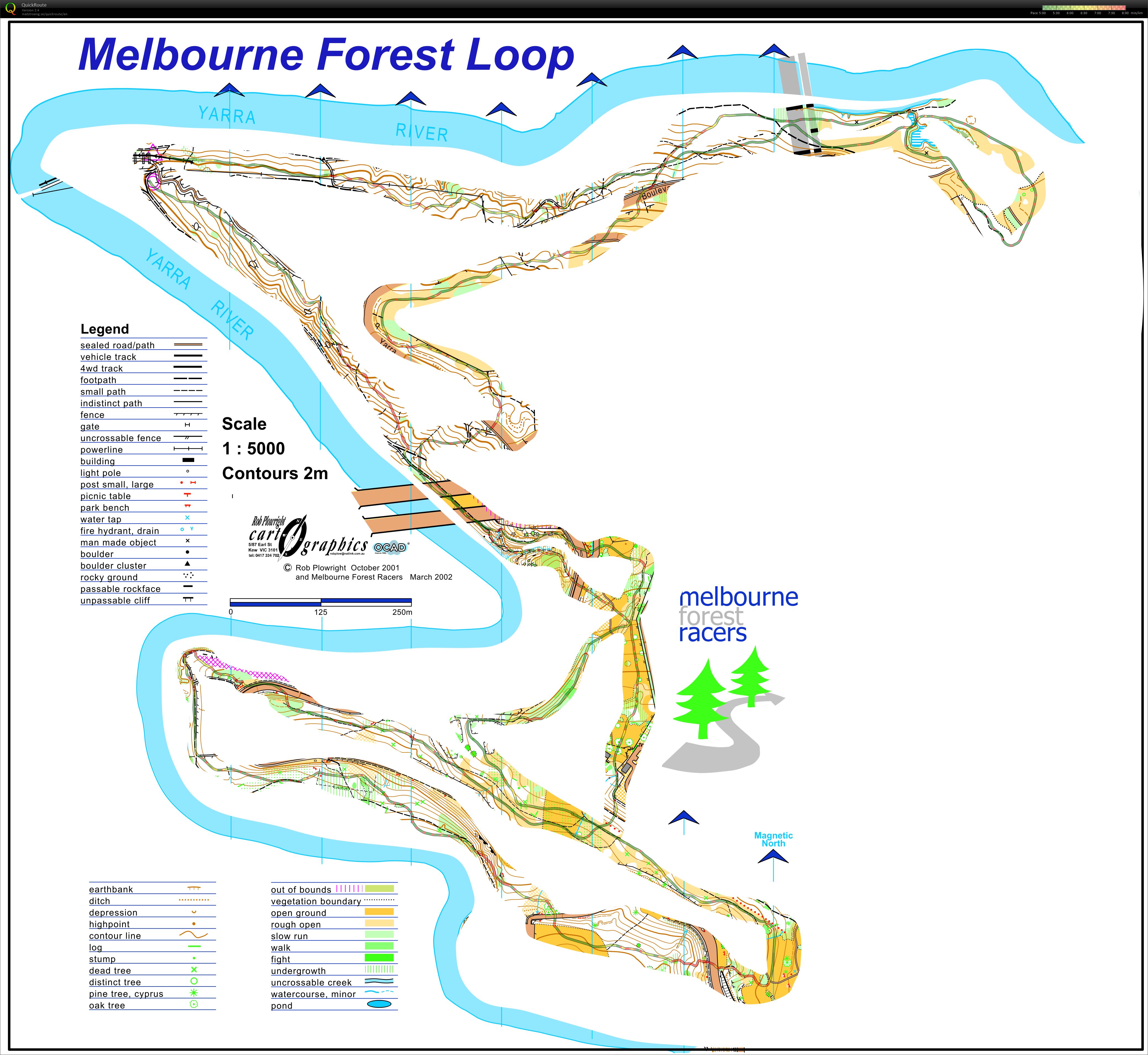 Melbourne Forest Loop (01-08-2020)