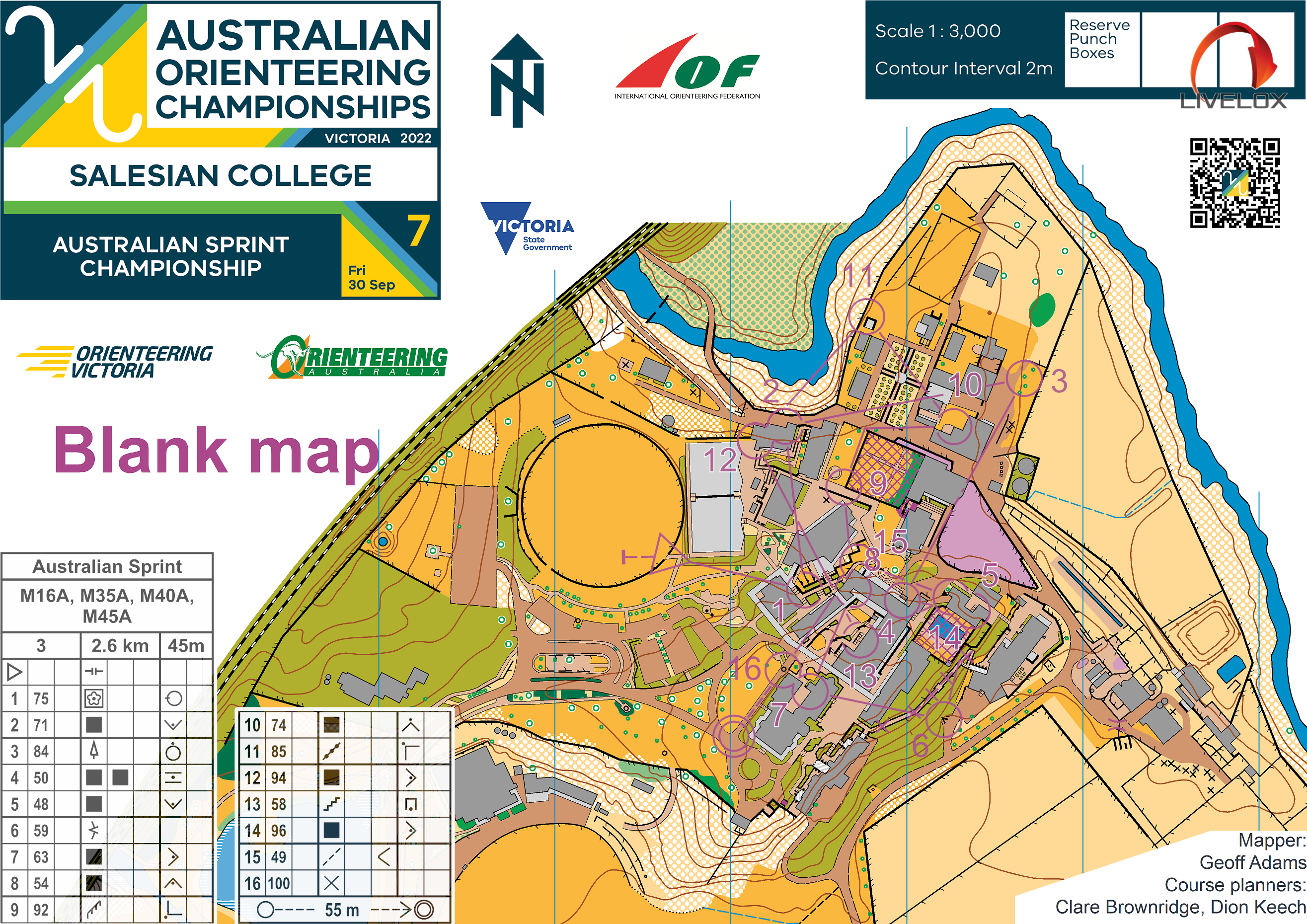 2022 Australian Championships Sprint Distance (30.09.2022)