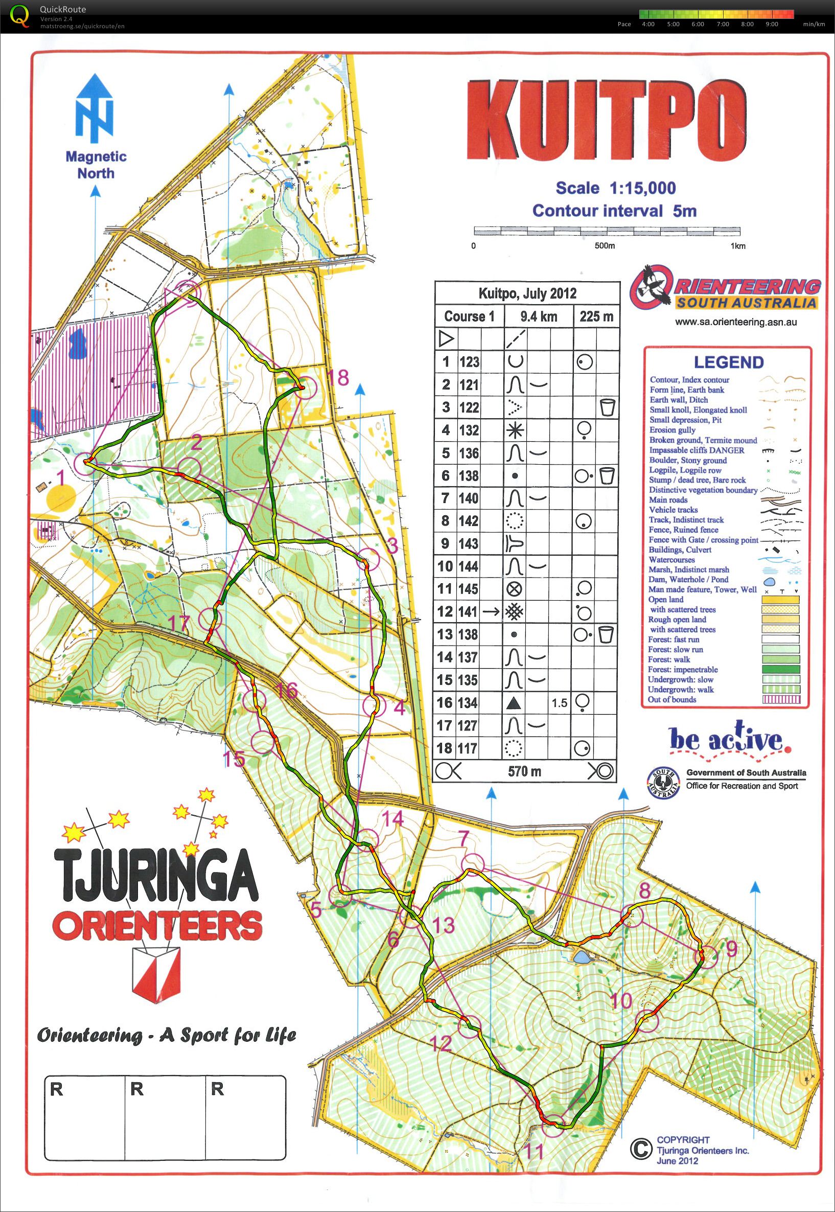 Orienteering SA - Kuitpo (01-07-2012)