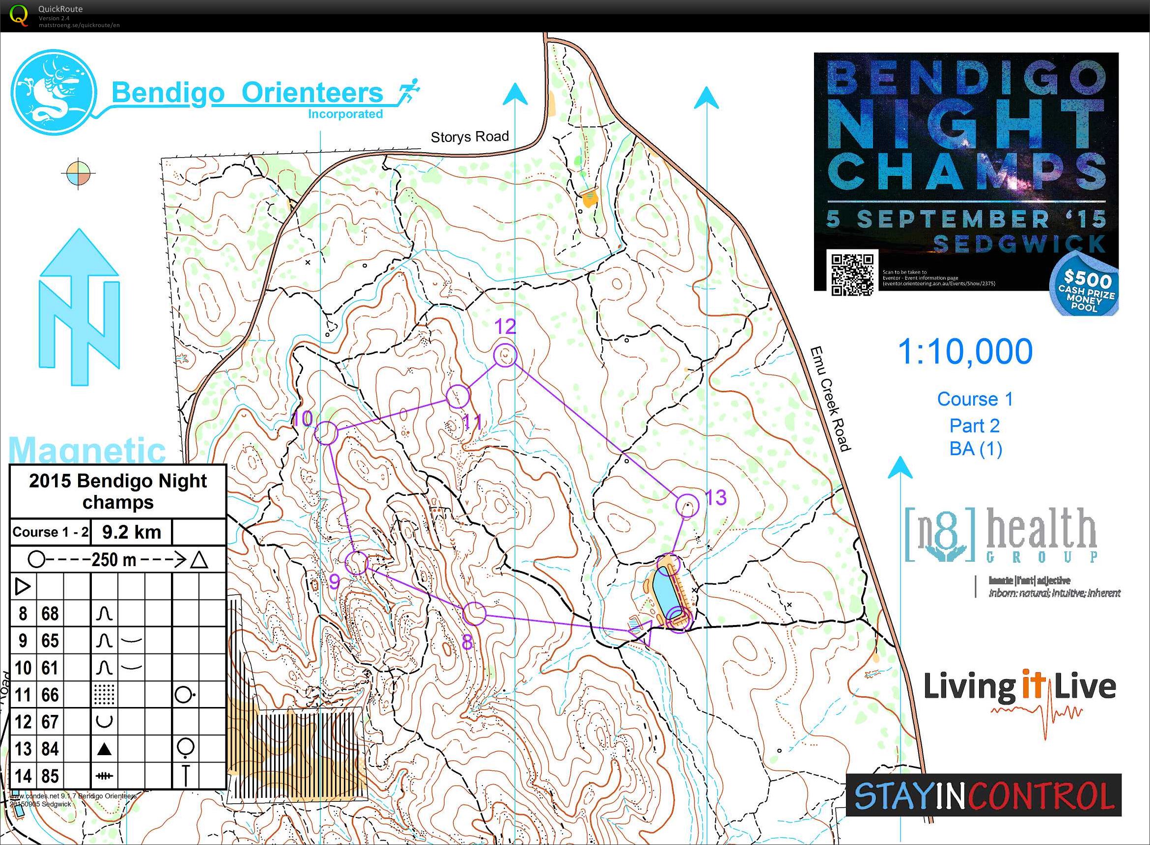 Bendigo Night Champs - Map 2 (05-09-2015)