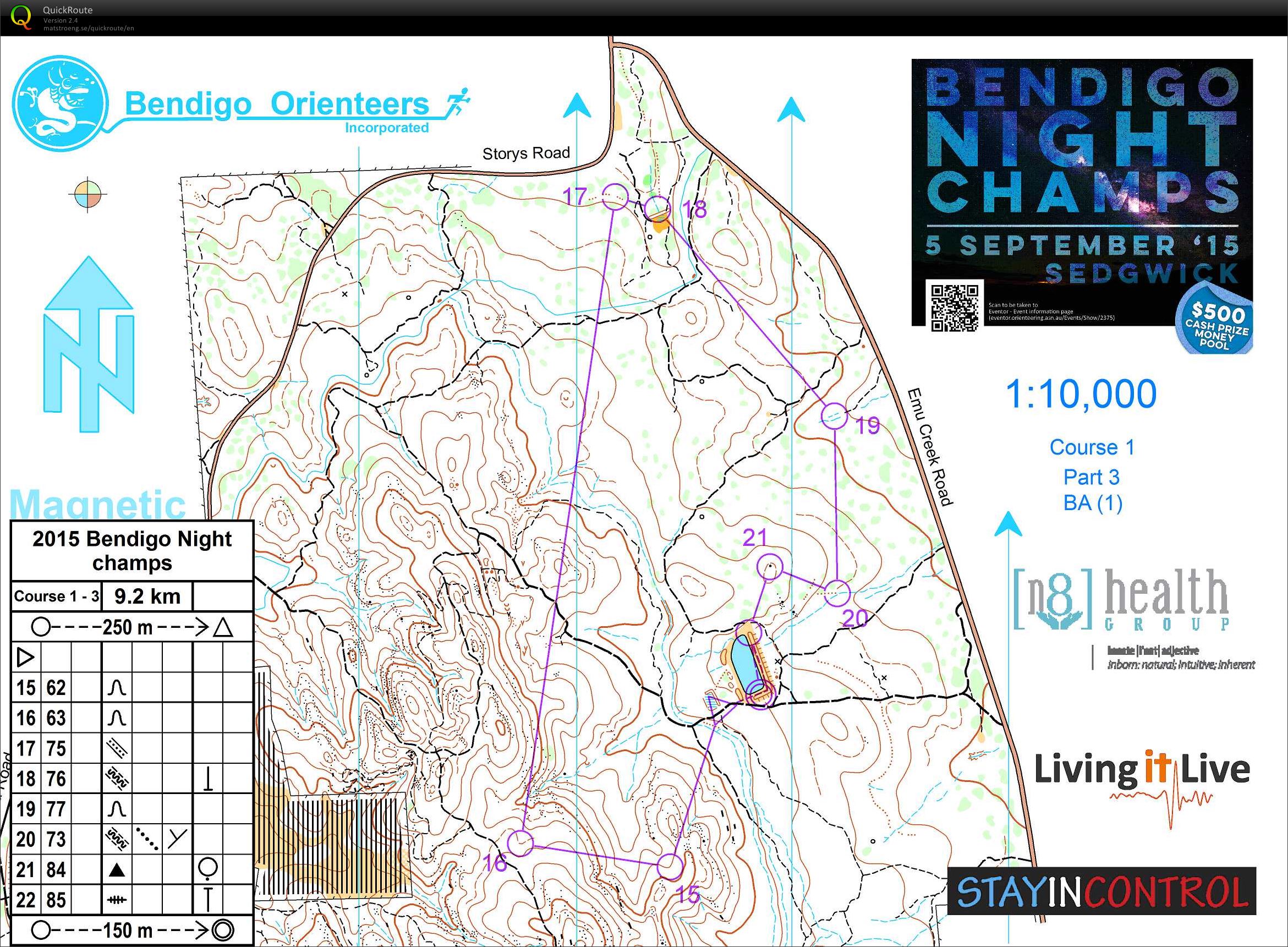 Bendigo Night Champs - Map 3 (05-09-2015)