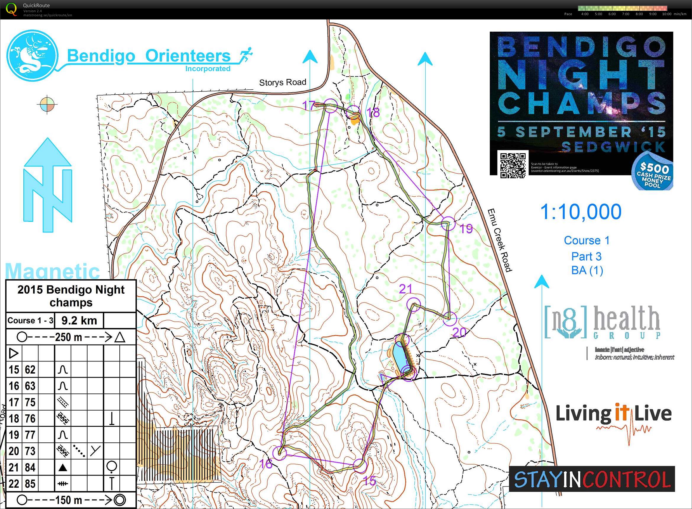 Bendigo Night Champs - Map 3 (05.09.2015)