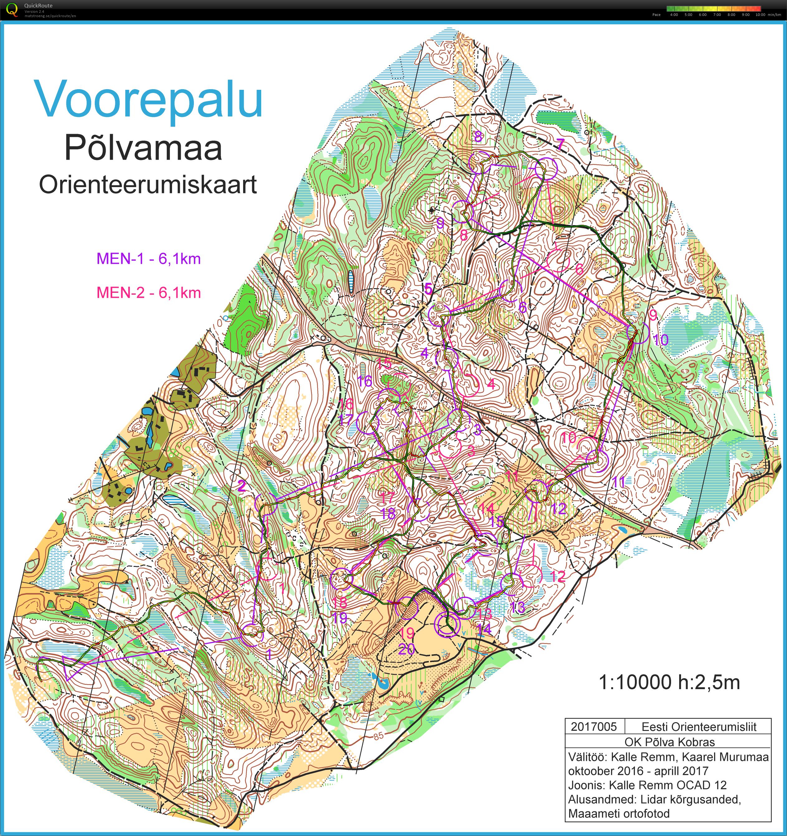 WOC 2017 Middle trial (13-05-2017)