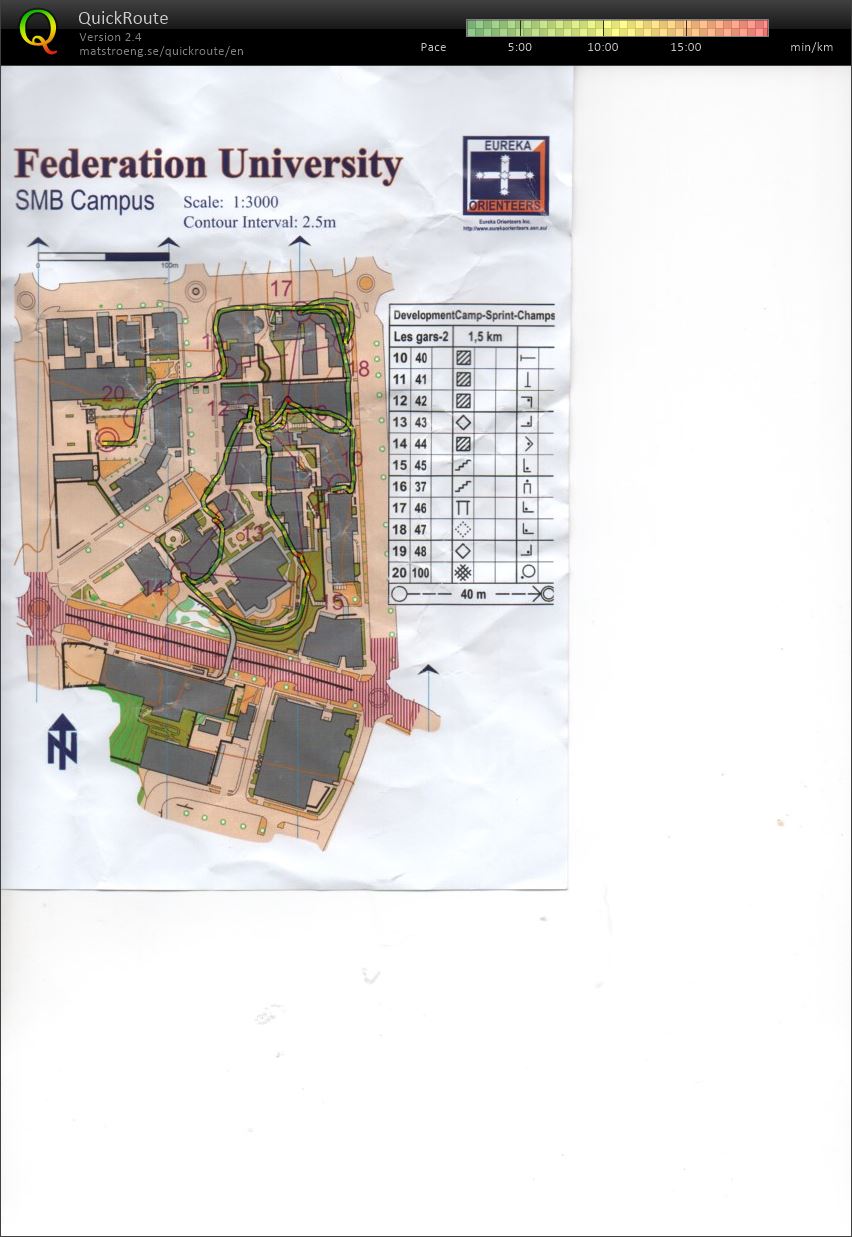 National Junior Camp Sprint Champs Map 2 (2018-12-16)