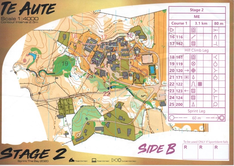 2020 Sprint the Bay Stage 2 map 2 (31-01-2020)