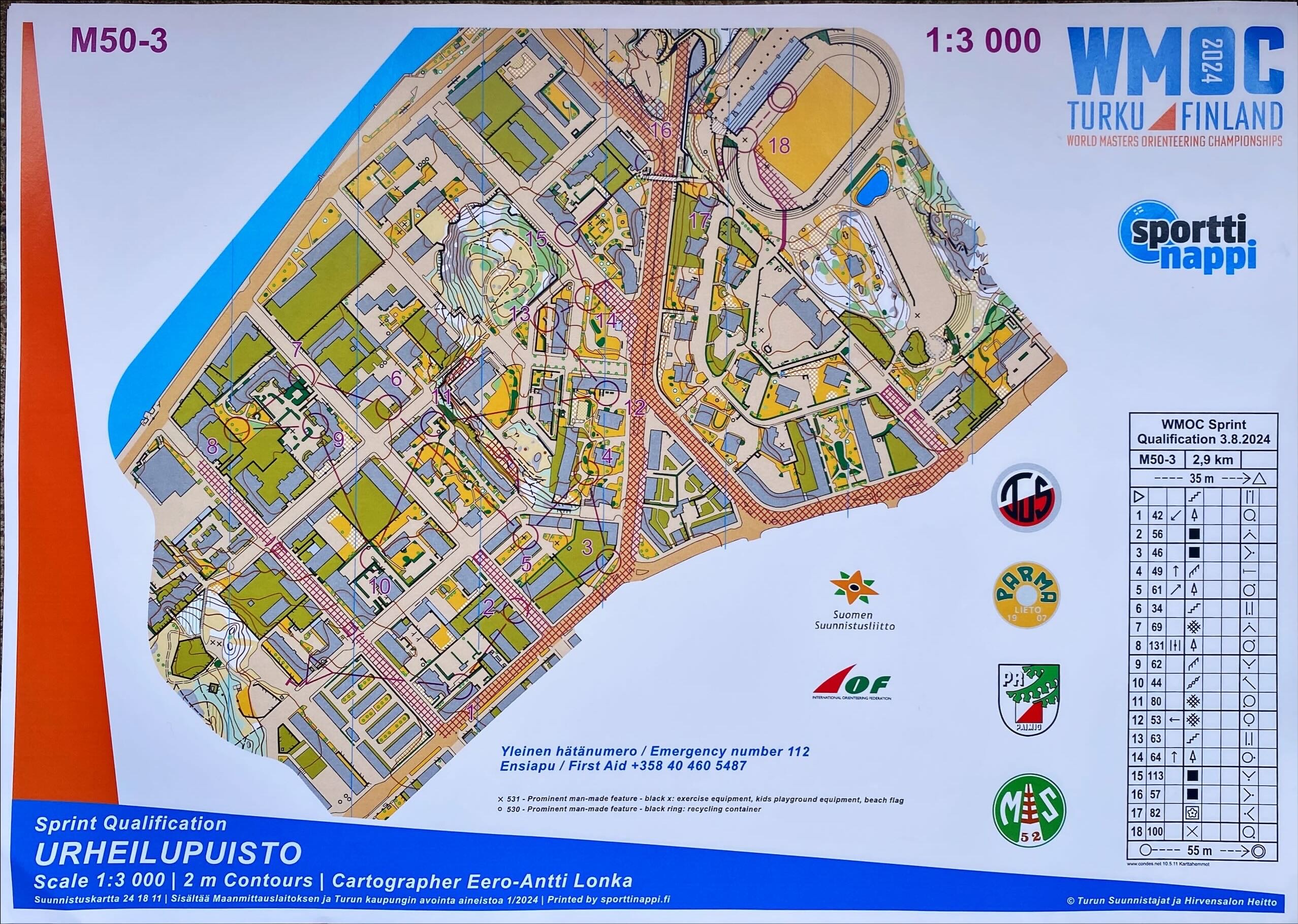 2024 WMOC Sprint Qualification (03/08/2024)