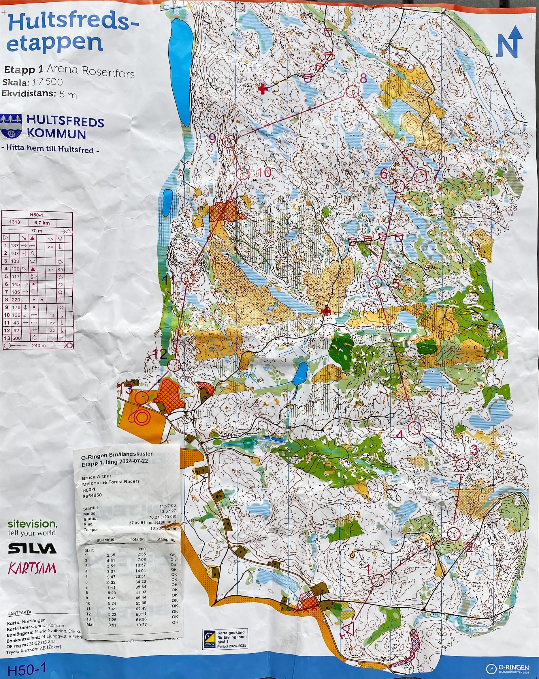 2024 O-Ringen Stage 1 (22/07/2024)