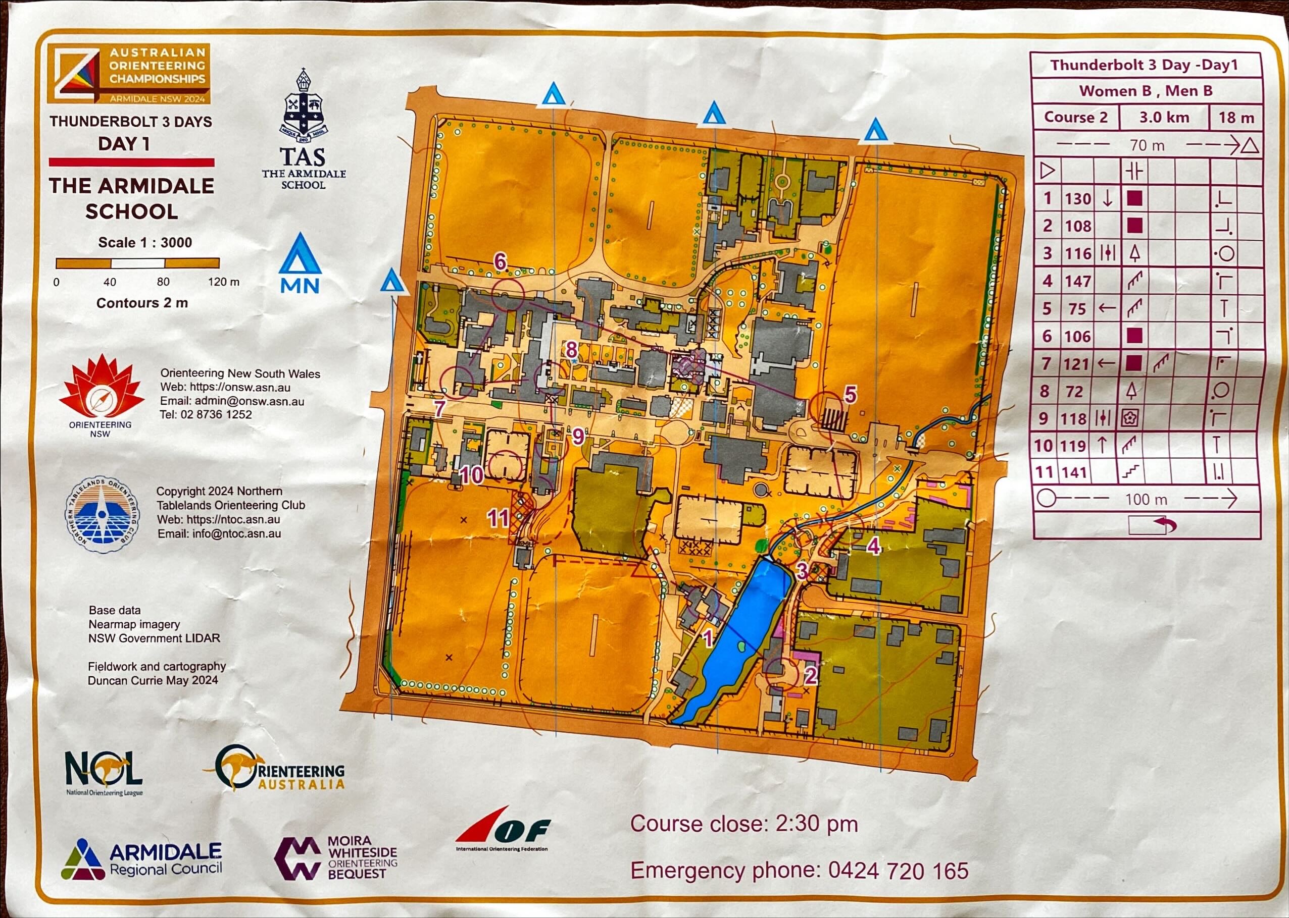 Thunderbolts Sprint map 1 of 2 (01-10-2024)