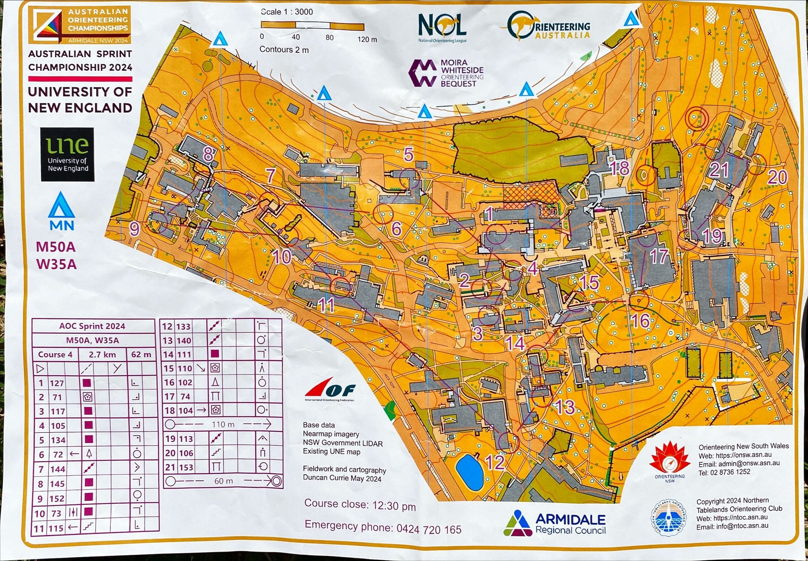 2024 Australian Championships Sprint Distance (06/10/2024)