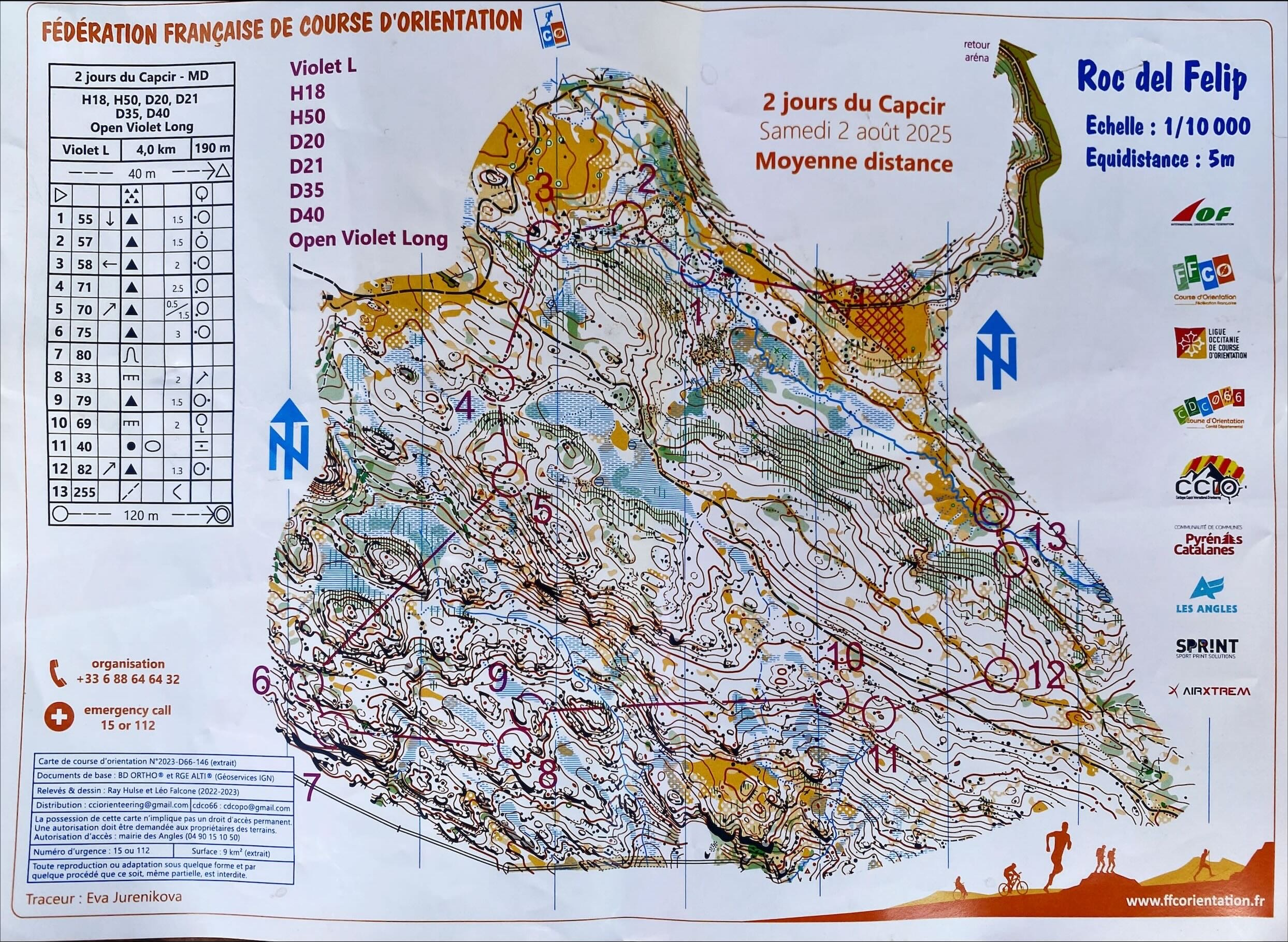 2 jours du Capcir - Moyenne distance (02/08/2025)