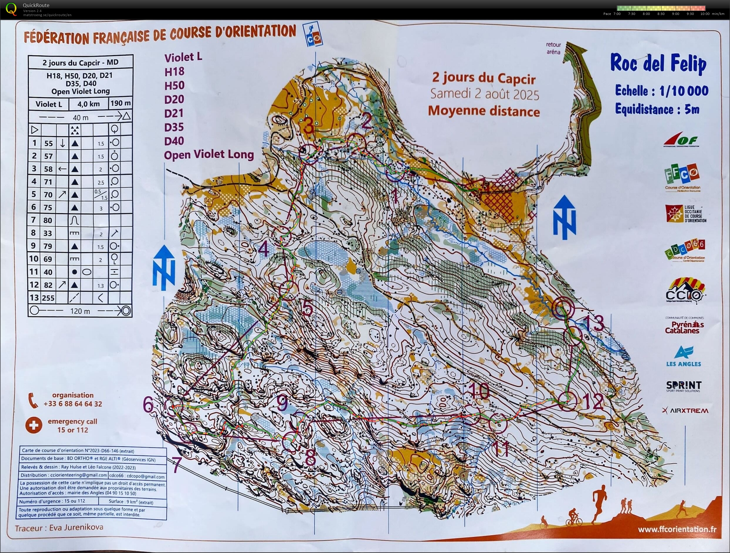 2 jours du Capcir - Moyenne distance (02/08/2025)