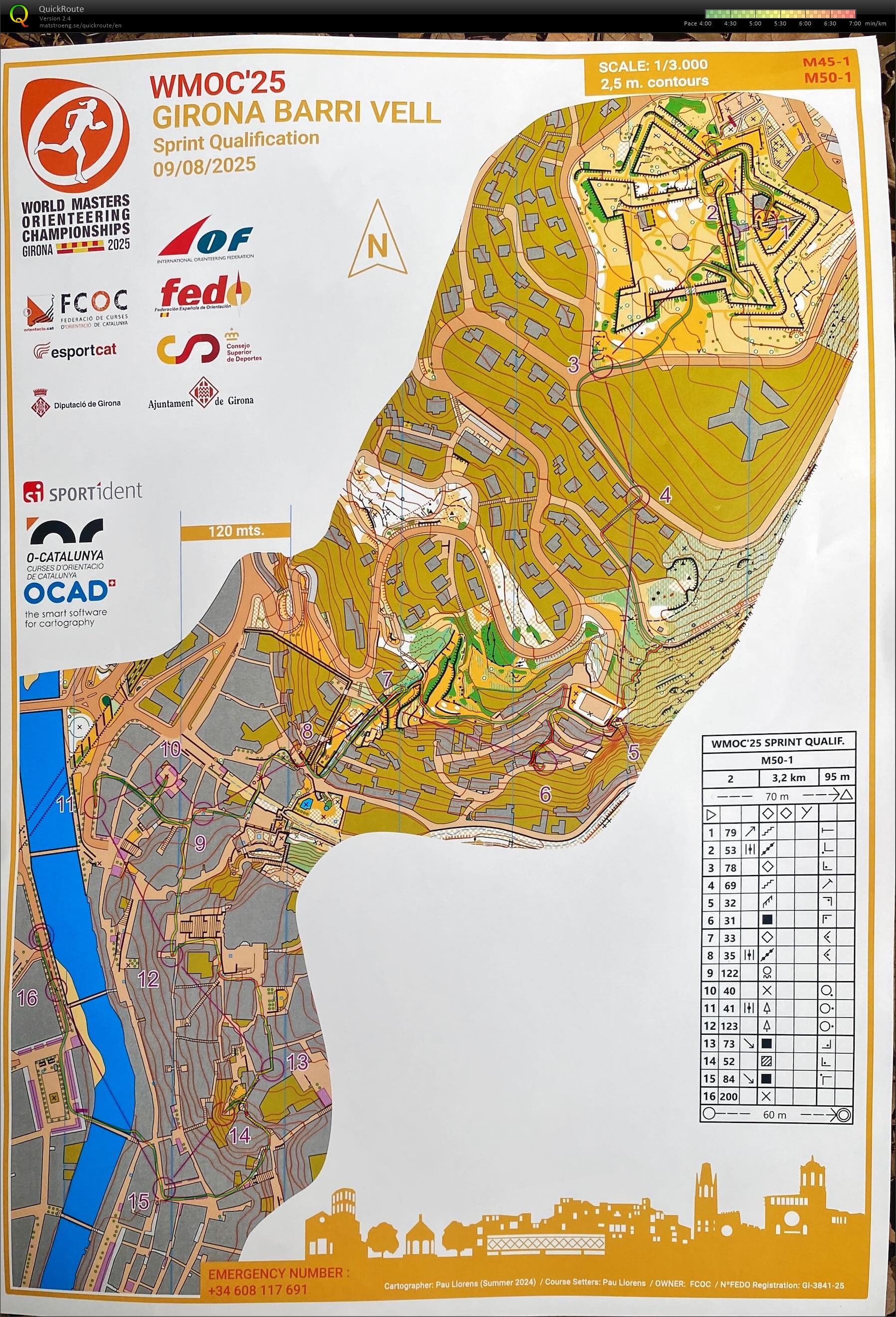 WMOC Sprint qualifier (09/08/2025)