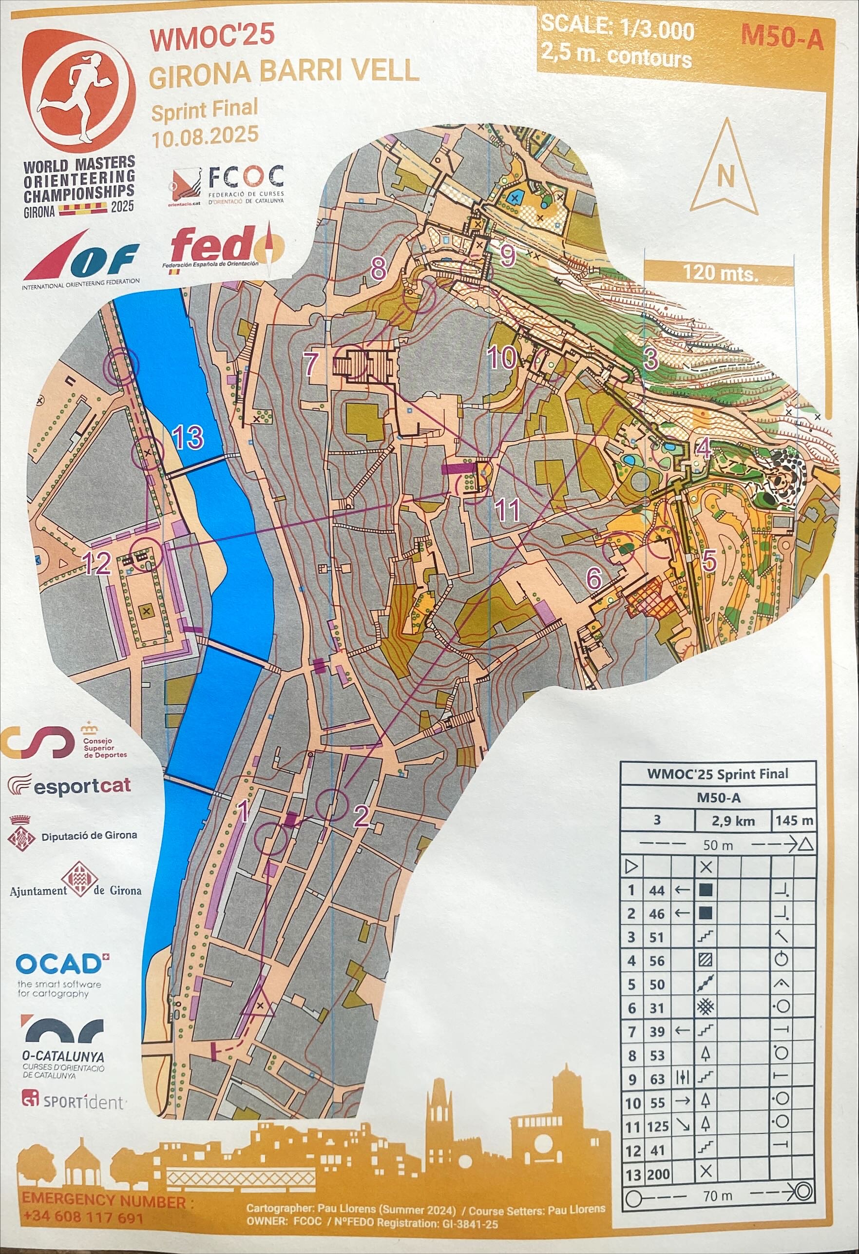 WMOC Sprint final (10/08/2025)