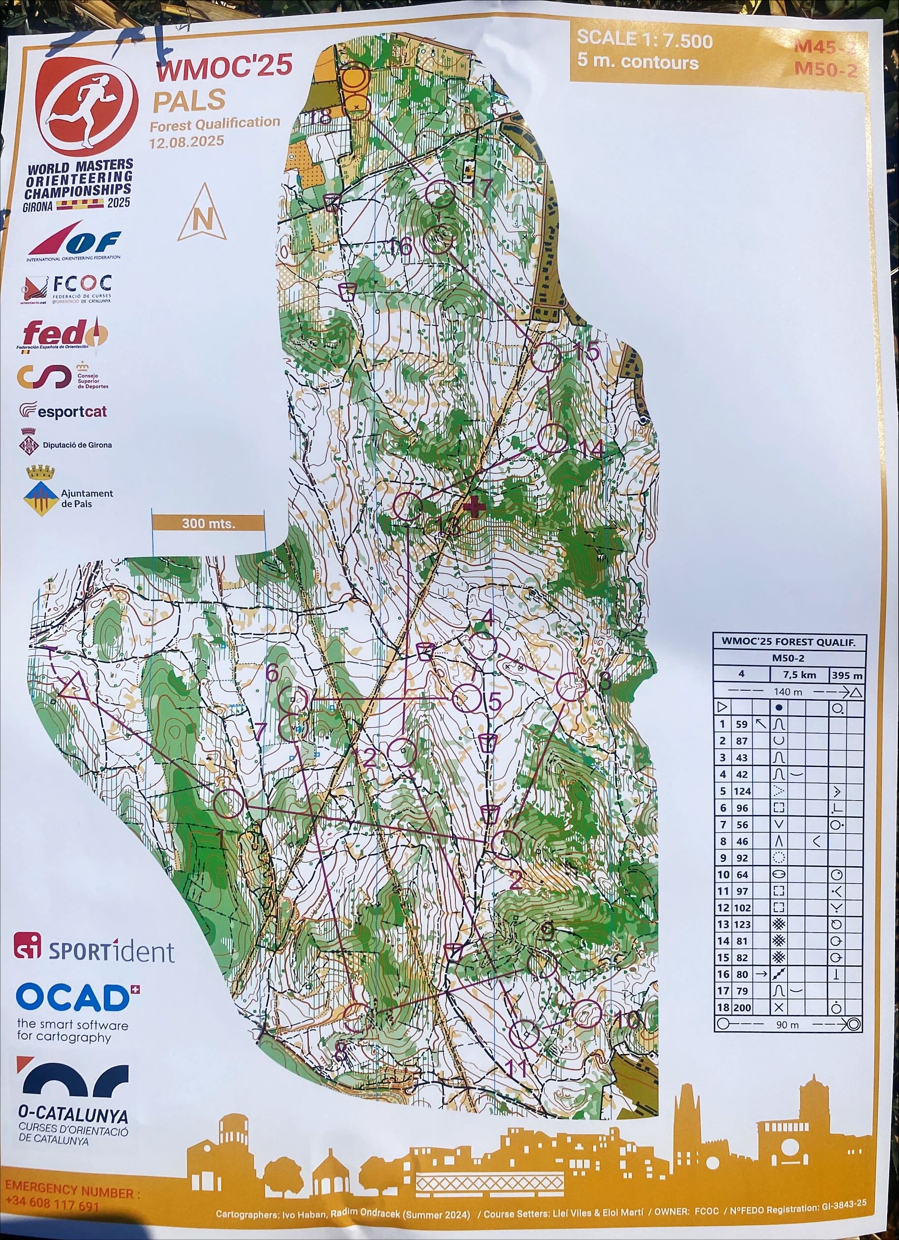 WMOC Forest qualifier (12/08/2025)