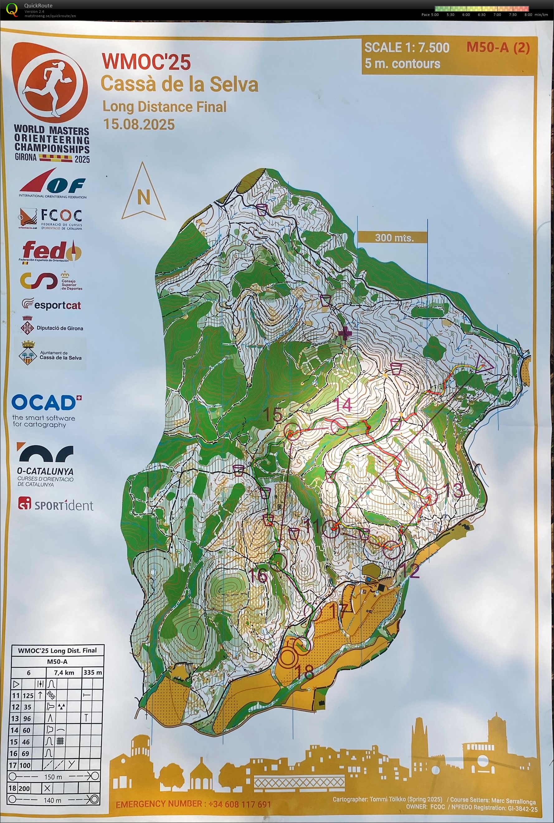 WMOC Long Final part 2 of 2 (15/08/2025)