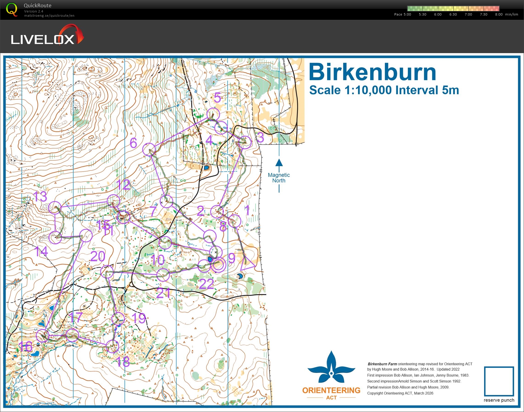 2026 NOL Round 2 ACT Middle Distance Championships (08-03-2026)