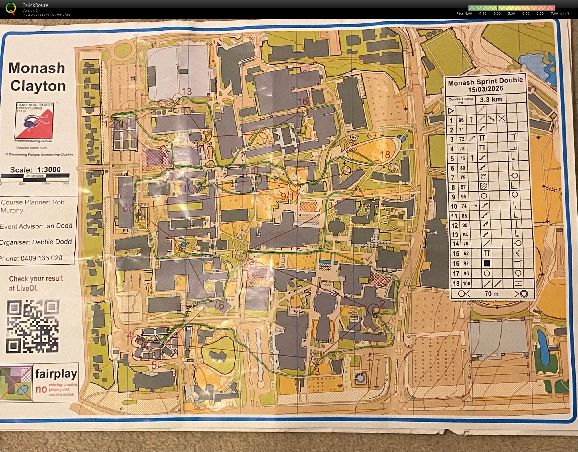 2026 Monash March Madness Sprint Double - Afternoon (15-03-2026)
