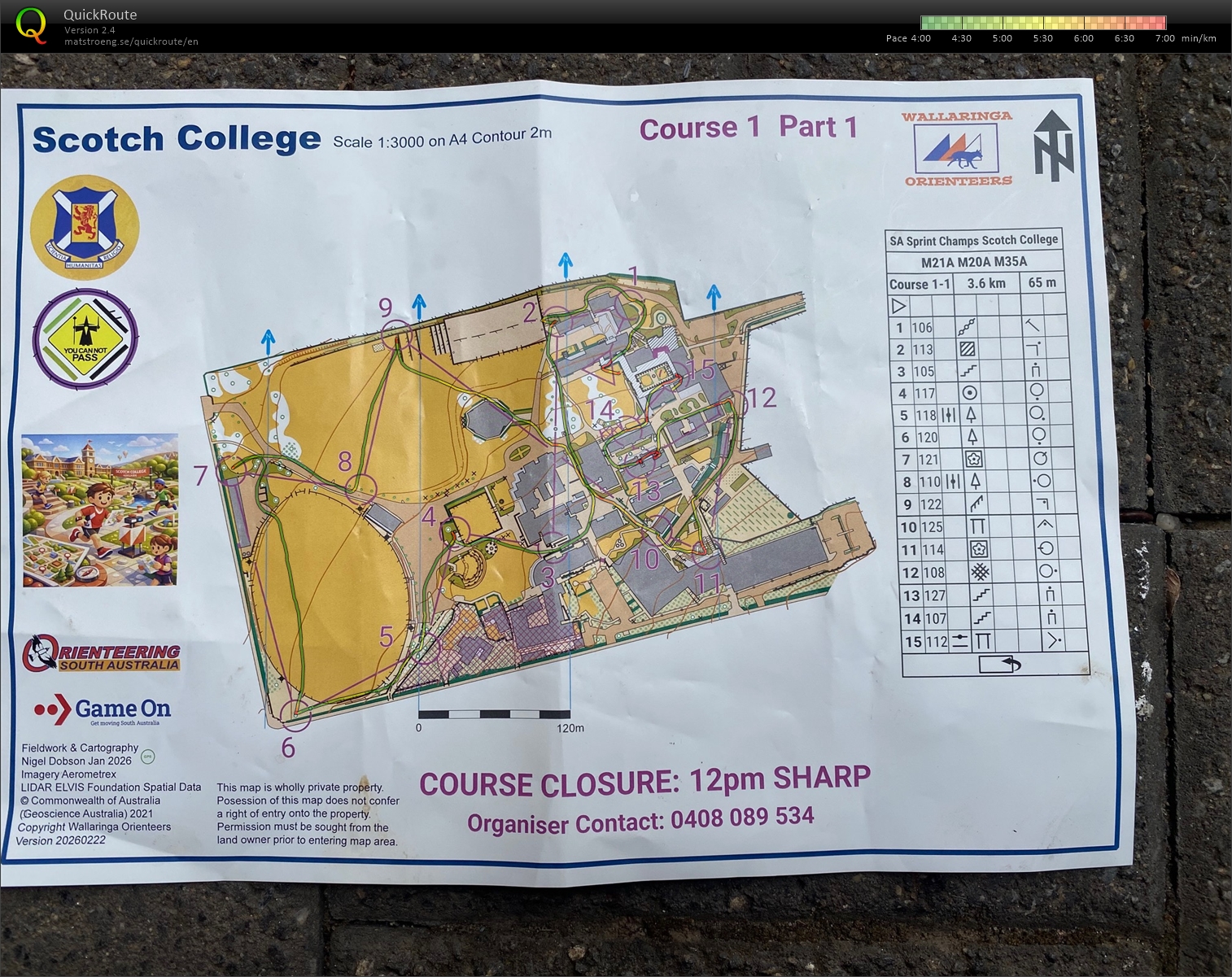 2026 SA Sprint Championships map 1 of 2 (01.03.2026)