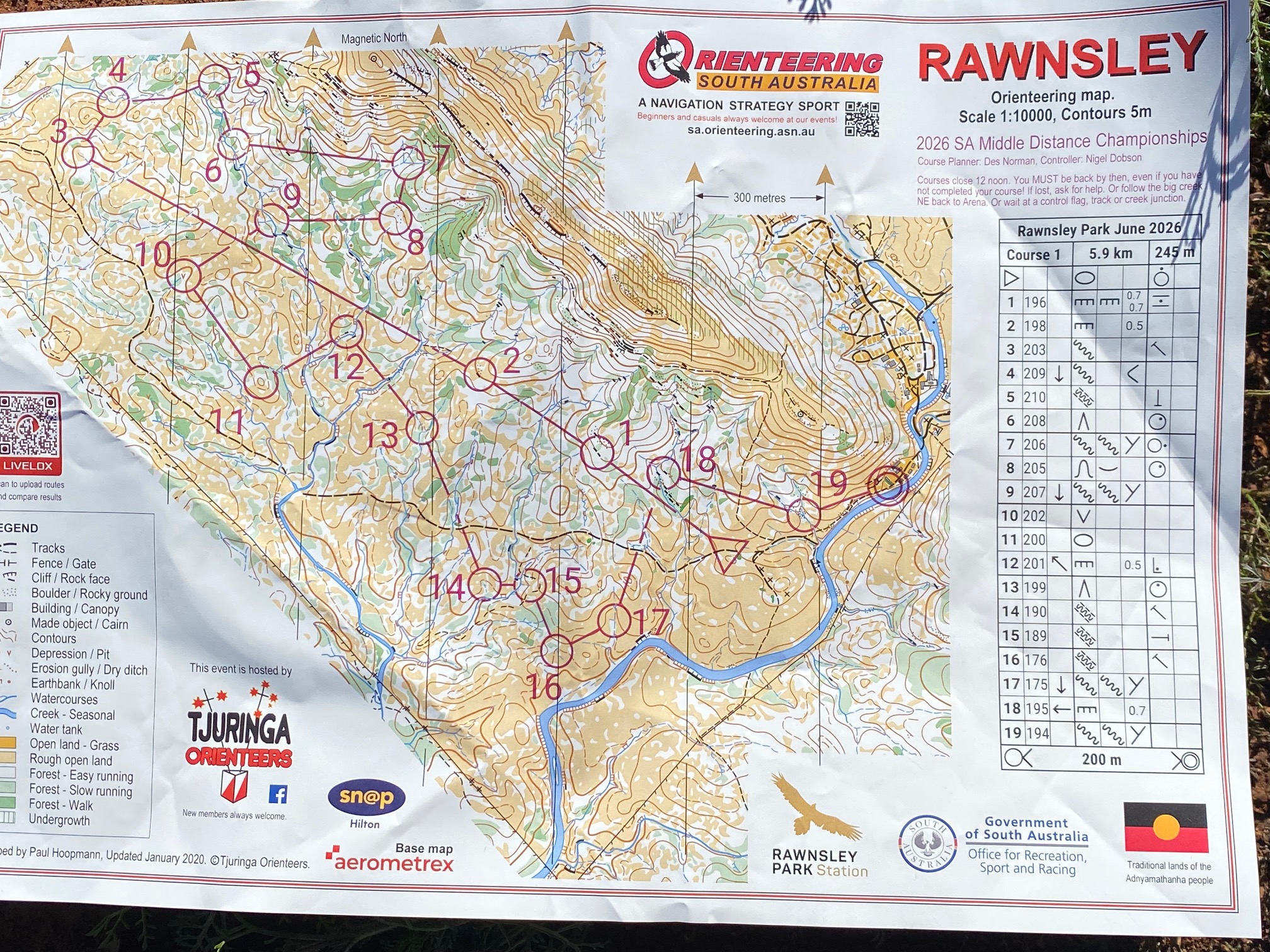 2026 South Australian Championships Middle Distance (08/06/2026)